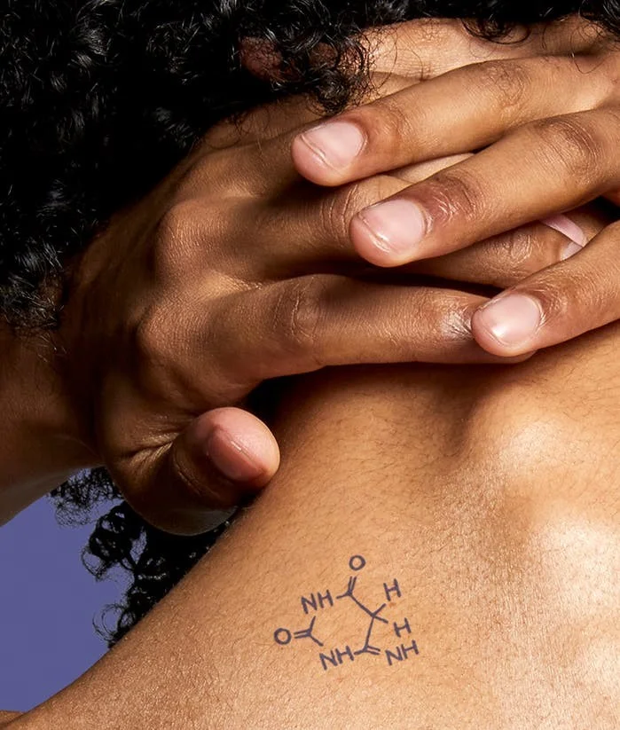 Fuck Yeah, Math and Science Tattoos! on Tumblr: This is two of the four  base nucelotides of DNA (Cytosine, Guanine, Adenosine and Tyrosine) usually  just known by their first...