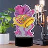 DIY Diamond Painting 7 Color Night Light Lamp Home Decoration Ornament Gift Kit(Christmas Bell)