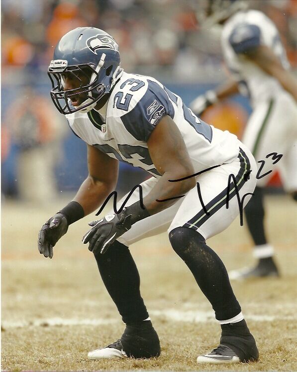 Seattle Seahawks Marcus Trufant Autographed Signed 8x10 Photo Poster painting COA TWO