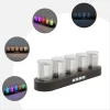Imitation Nixie tube RGB Creative Clock 16 Million Colors, LED Light Gaming Computer Desktop Technology Ornaments Electronic DIY Digital Creativity
