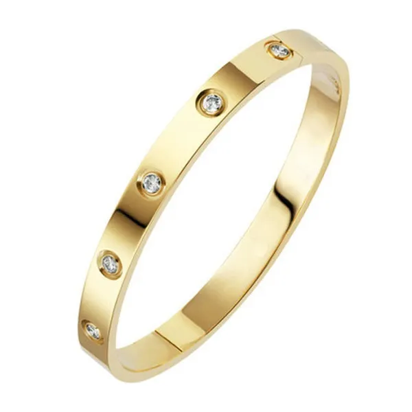 Classic Bangles in Gold, Silver & Rose Colors-Simple Yet Trendy Womens Jewelry