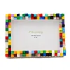  DIY Building Block Photo Frame Kit,Creative Handmade Assembled Photo Frame Handmade Craft Gift Home Tabletop Display Decor