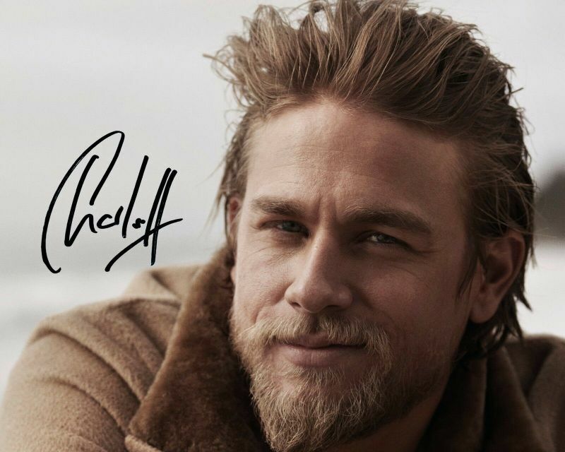 Charlie Hunnam Autograph Signed Photo Poster painting Print