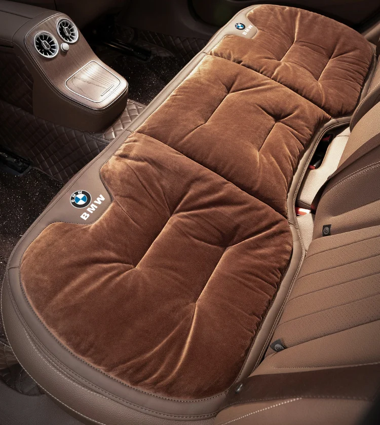 Car short plush winter seat cushion