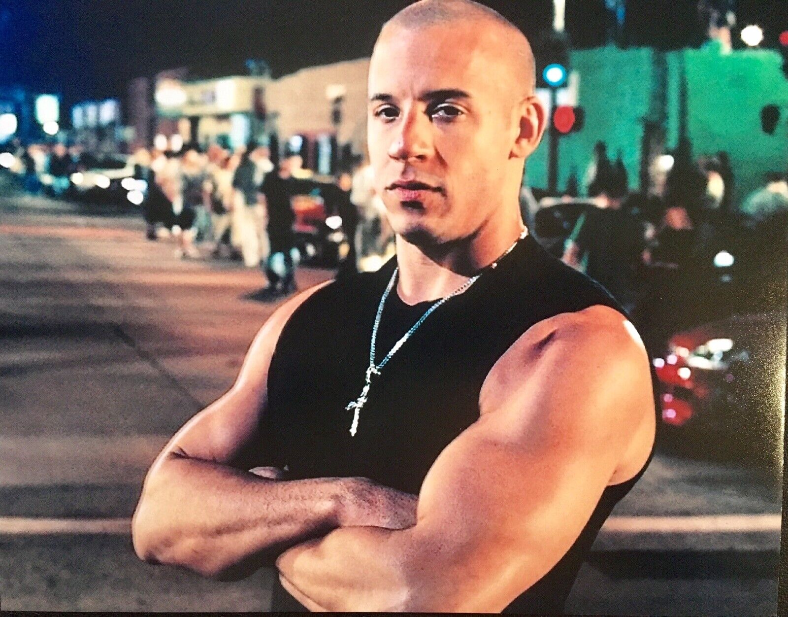 VIN DIESEL 8X10 Photo Poster painting FAST N THE FURIOUS / GROOT CELEBRITY Photo Poster paintingGRAPH