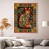 (US Only)Cat Printed Cross Stitch Kit 50x67cm DIY 11CT Thread Art Needlework Home Decor