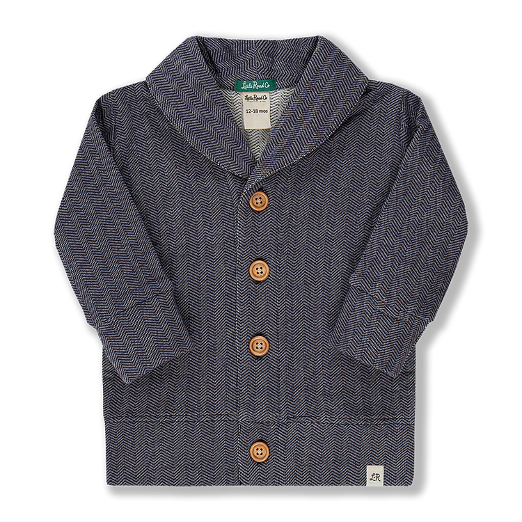 Herringbone Classic Cardigan