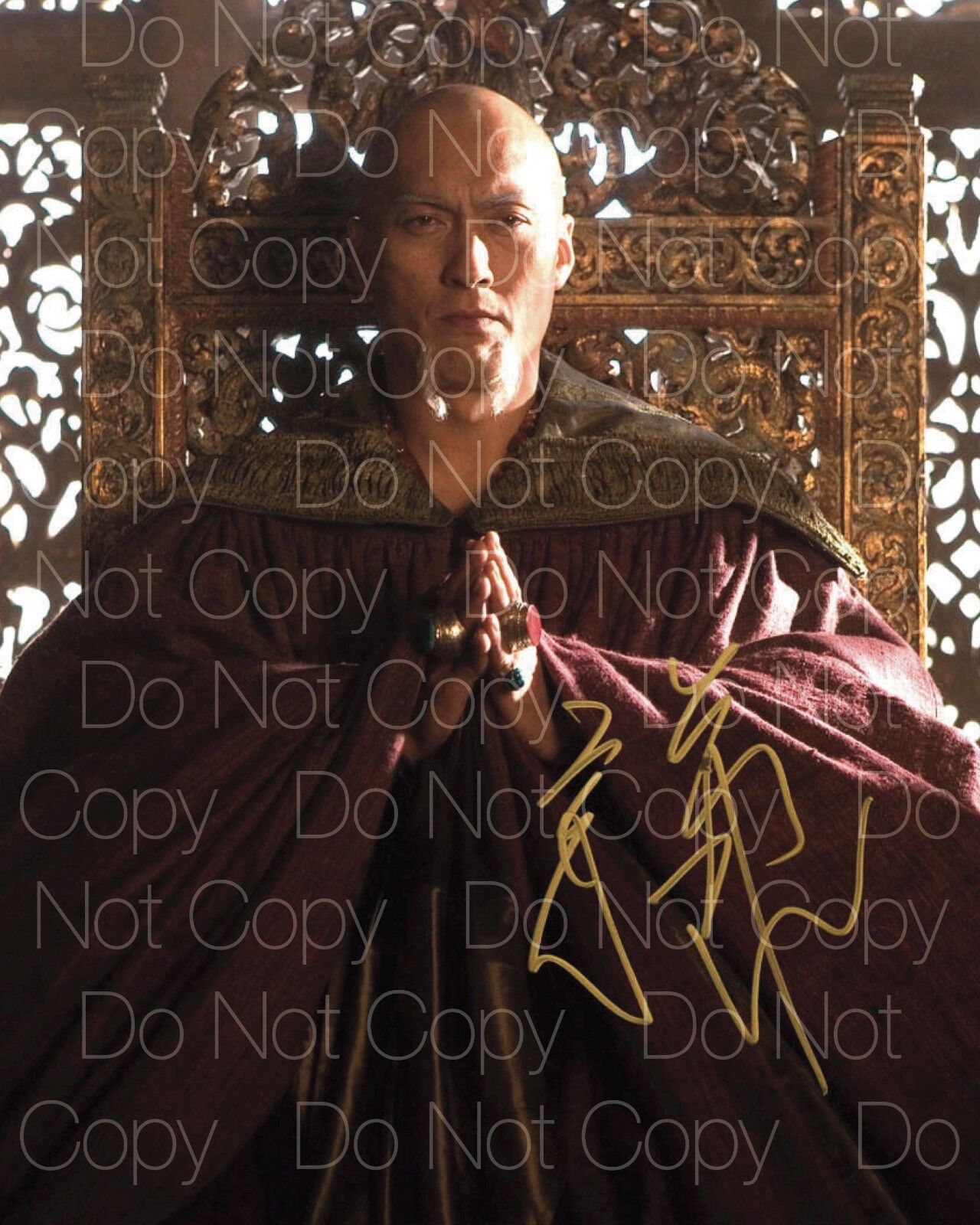Ken Watanabe signed batman begins 8X10 Photo Poster painting picture poster autograph RP