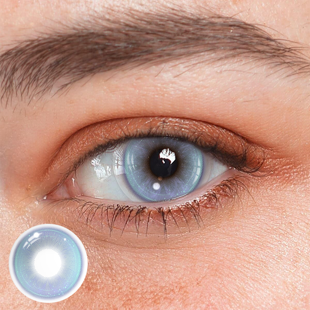 Calytrix Blue Coloured Contact Lenses