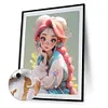 Cartoon Beauty-Paint By Numbers Acrylic Painting 40*50CM