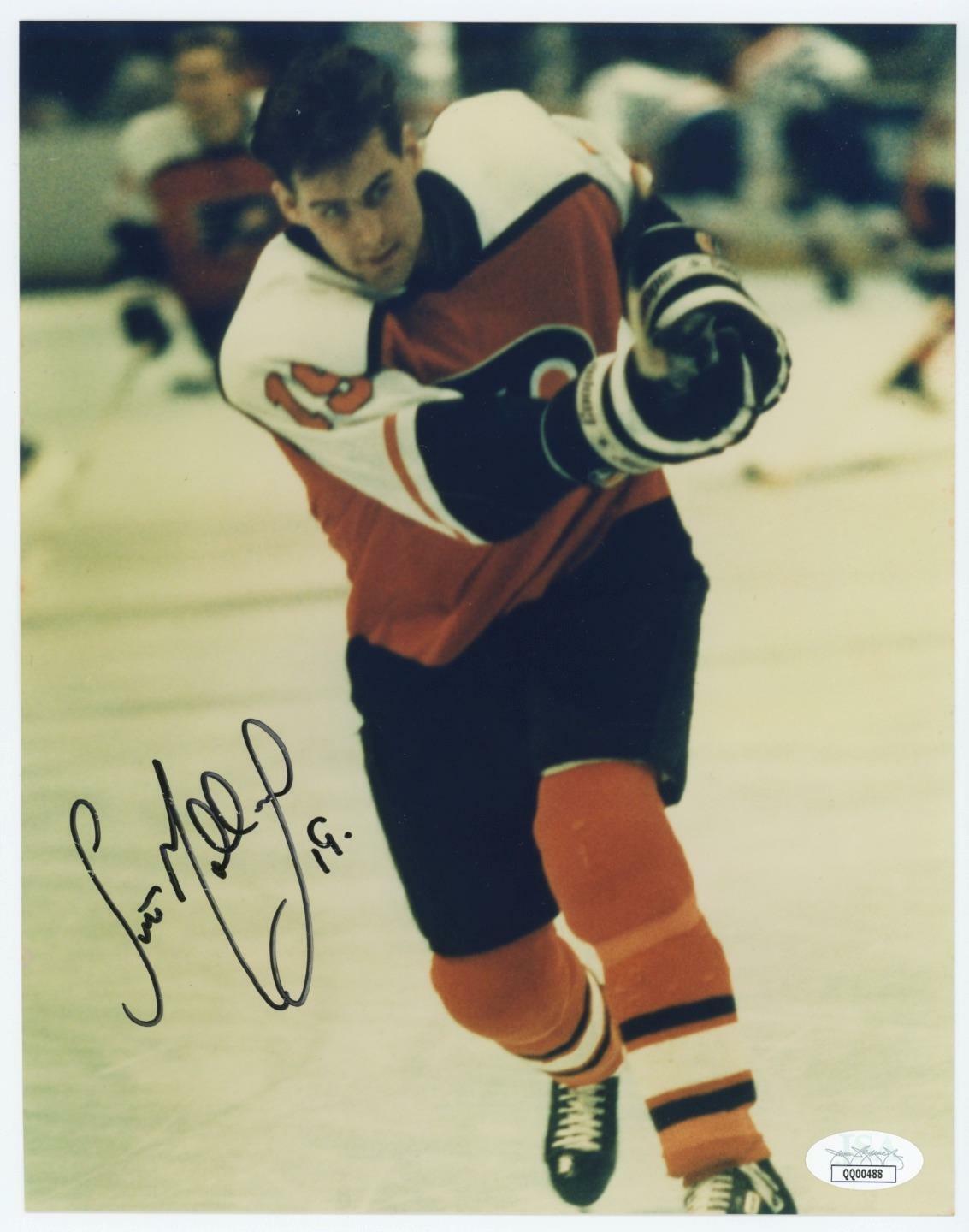 SCOTT MELLANBY Signed Autographed PHILADELPHIA FLYERS 8X10 Photo Poster painting JSA COA