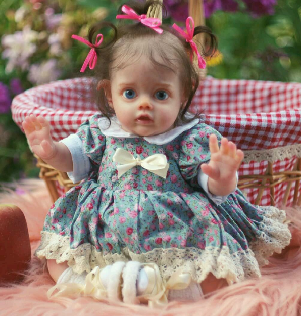  12 inch Dolores Truly Reborn Baby Girl - RSDP-Rebornbabypuppen-Rebornbabypuppen.de