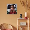 >SALE<5D DIY Full Round Drill Diamond Painting Girl Kit Home Decor Art Craft 30x30cm