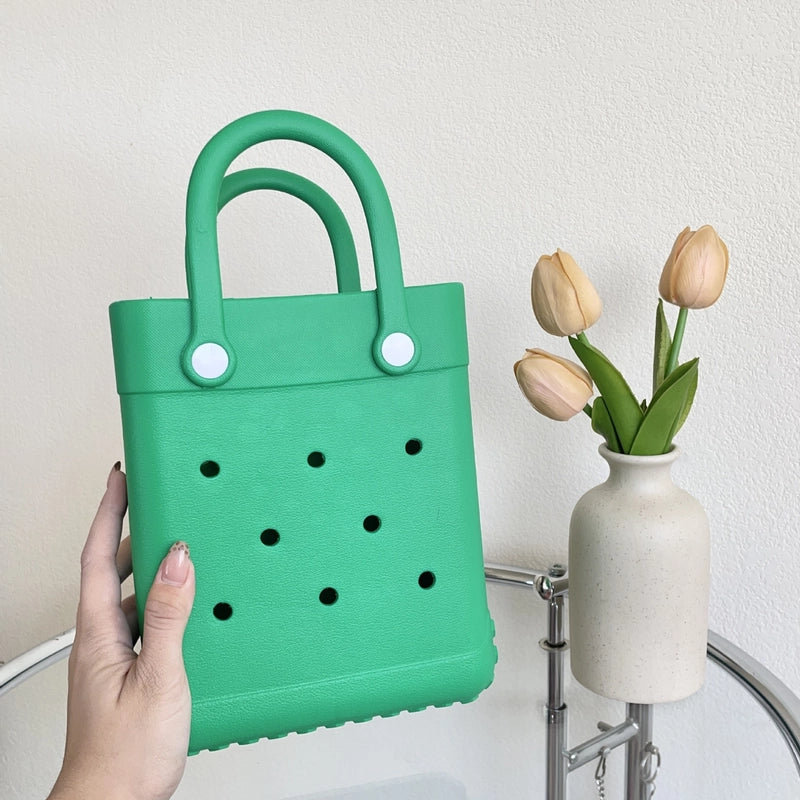 Women’s EVA Solid Color Streetwear Square Open Square Bag