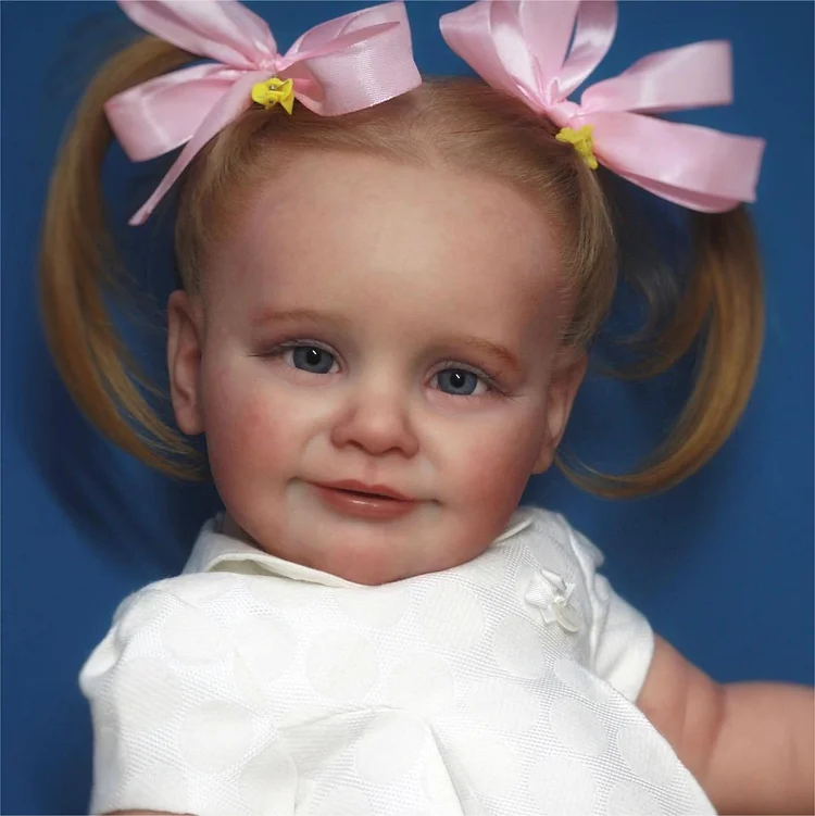 20" Truly Look Real Reborn Baby Doll Girl Sluby with Beautiful Clothes, Best Gift for Children
