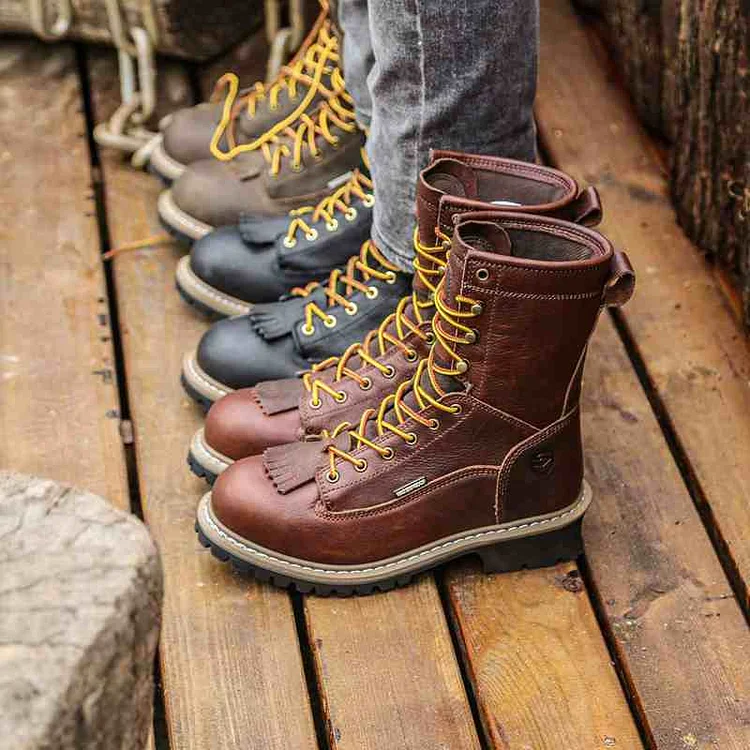 Best steel toe logger boots on sale