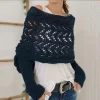 Cache-c&acirc;ble en tricot pour femmes