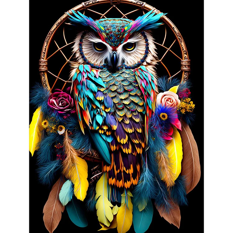 Special Shape Diamond Painting Dream Catcher for Home Wall Decor (#8)