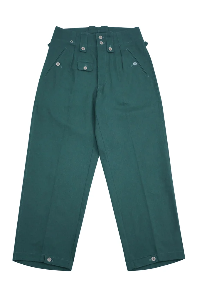   Polizei German M43 Summer HBT Field Trousers German-Uniform
