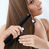 Mini Dual Purpose Curling Iron Type-C Powered Curling Wand and Flat Iron(Blcak)
