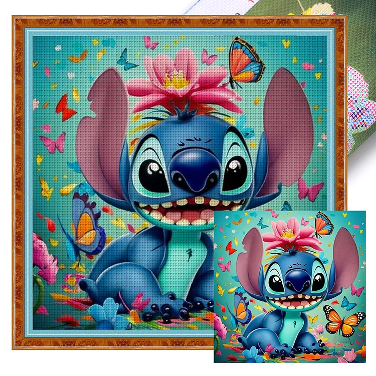 Stitch 11CT (40*40CM) Stamped Cross Stitch gbfke