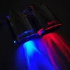 Red And Blue Flame LED Tailpipe With Light