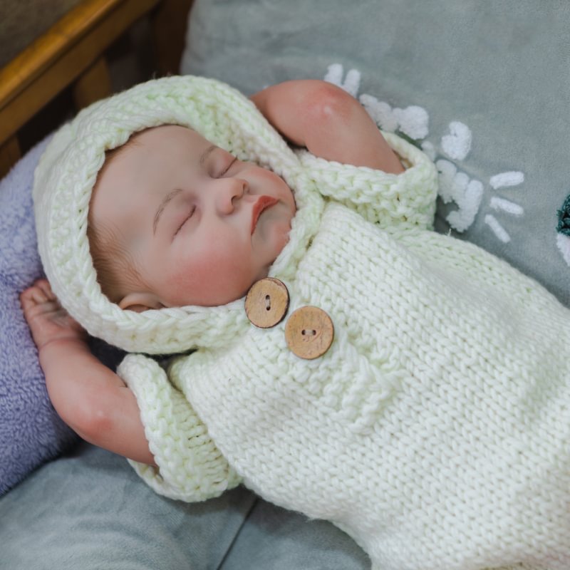 18 Inches Sweet Ralph Sleeping Reborn Doll Boy- Levi Series