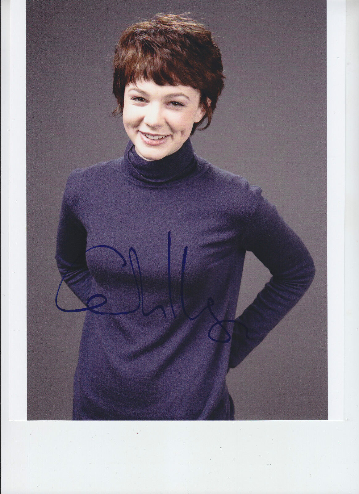 Carey Mulligan - SIGNED 8X10