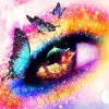 Colorful Eyes  | Full Round Diamond Painting Kits