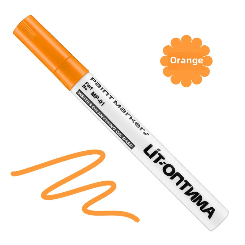 New Low-odor Non-fading Paint Marker Pen Tire Balloon Diy Marking Ceramic Paint Pen Office Cultural Marker
