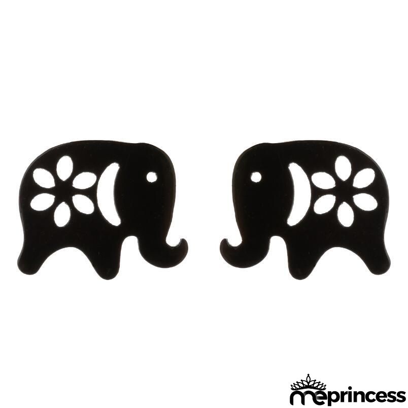 Women Fashion Hollow Eagle Owl Snake Dolphin Bee Giraffe Elephant Dog Cat Rabbit Fish Bird Penguim Stainless Steel Stud Earrings