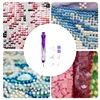 DIY Diamond Painting Stift Diamond Art Stift Diamond Painting Werkzeuge (8 Stück lila)