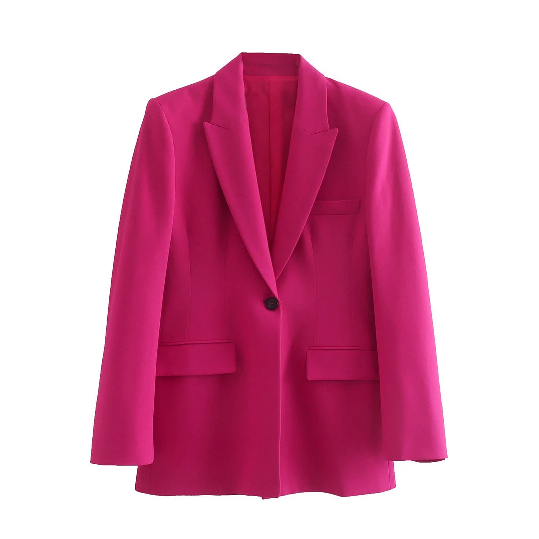 New 2Pcs 2022 Spring Women OL Skirts Blazer Suits Solid Color Single Button Jacket Long Sleeve Notched Coats Outwear