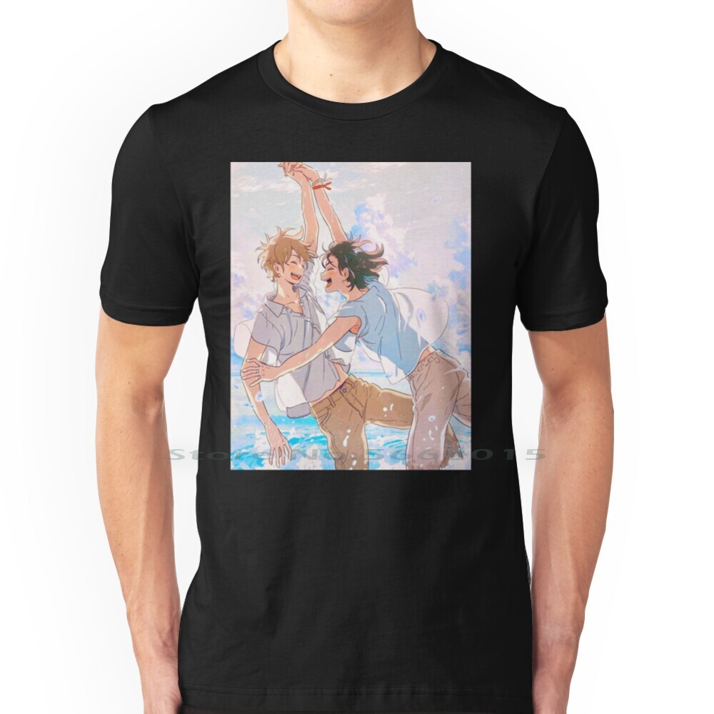 Mio X Shun-Umibe No Etranger T Shirt 100% Cotton Umibe No Étranger Etranger Seaside Stranger Hashimoto Shun Mio Chibana Anime