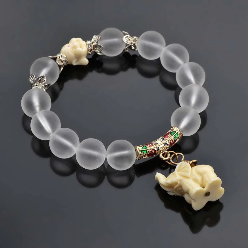Elephant Buddha Luck Charm Bracelet