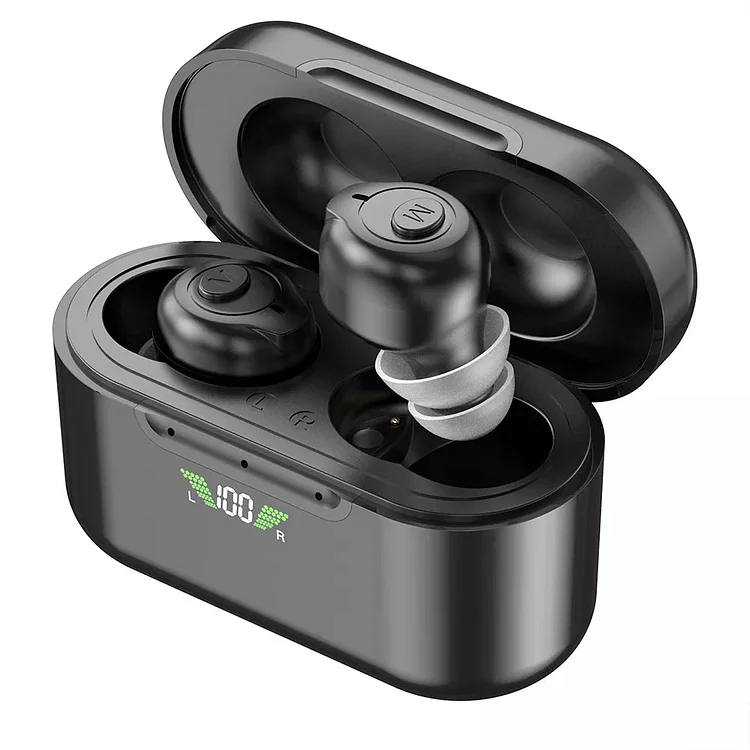 Bluetooth Rechargeable Invisible Hearing Aids for Seniors