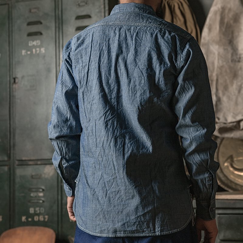 Replica USN Navy Chambray Work Shirt