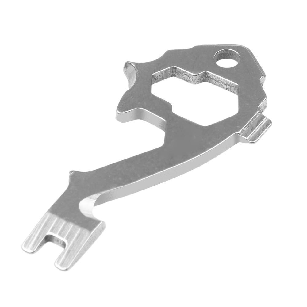 

Stainless Steel Key King Bottle Opener Mini EDC Tool for Outdoor Supplies, 501 Original