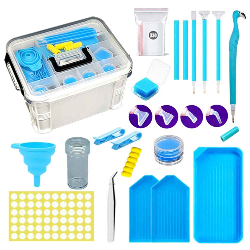 111Pcs DIY Diamond Painting Tools Set Diamond Painting Accessories for Beginners