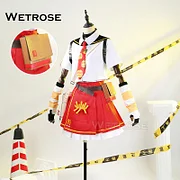 [Wetrose] In Stock Anby Demara Zenless Zone Zero×McDonald Collab Cosplay Costume Wig Full Set