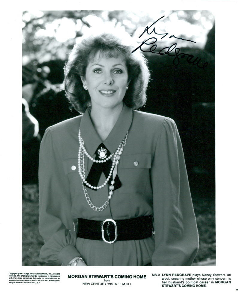 Lynn Redgrave (Vintage) signed Photo Poster painting COA