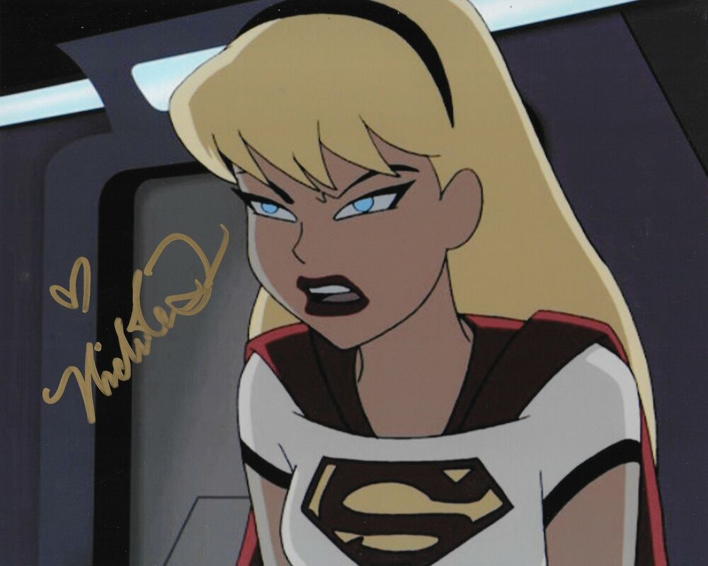 Nichole Tom Supergirl Original Autographed 8X10 Photo Poster painting #4