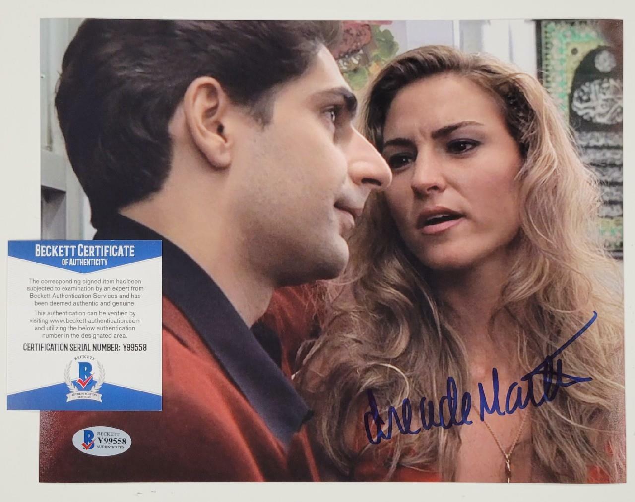 Drea De Matteo signed 8x10 Photo Poster painting Sopranos ~ Sons of Anarchy (F)~ Beckett BAS COA