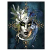 Ghost Face Mask  | Full Round Diamond Painting Kits
