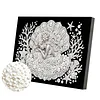 uk.everydayedeals DIY Pearl Painting With Frame - Handmade Self-Adhesive Pearls - Mermaid(20*30cm)