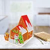 DIY Christmas House Diamond Painting Wooden Desktop Decor