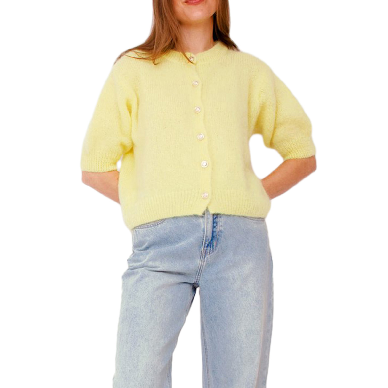 Wheelsraw costumes for womens carnival Women Fashion Solid Preppy Y2K Cardigans Spring Autumn Ladies Knitwear Button Down Casual Knitted Loose Sweater Tops Outwear