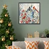 Diamond Painting-DIY Full Round Drill Winter Snow Bird