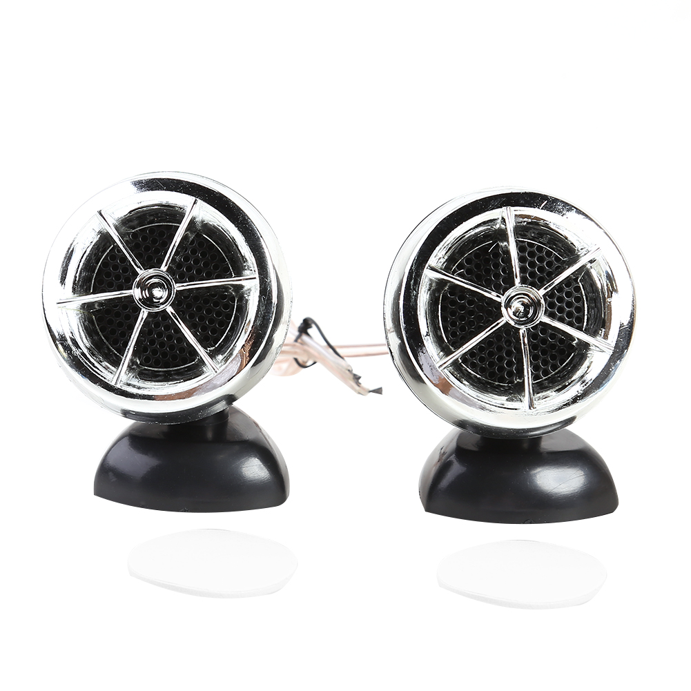 

2pcs Car Tweeters 1200W 4Ohm Treble Speakers Car Audio Loudspeaker, Black, 501 Original