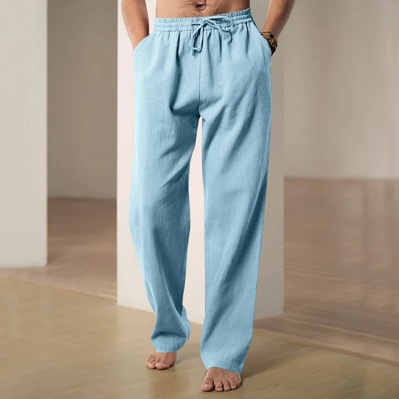 Loose Cotton Trousers-inspireuse